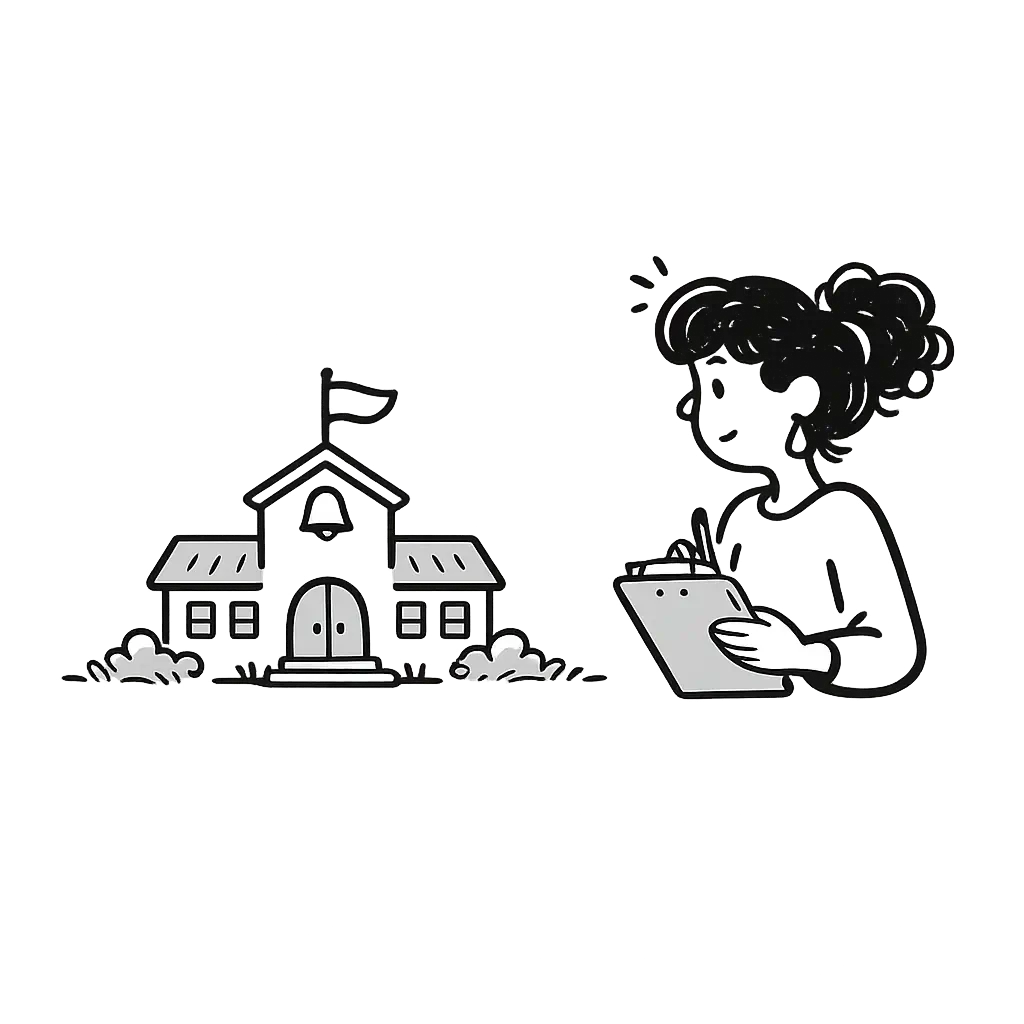 Ilustrasi kategori sekolah